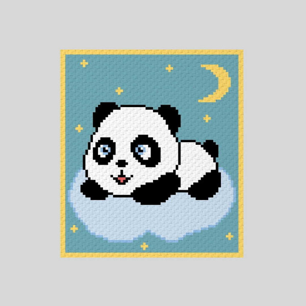 crochet-C2C-panda-baby-graphgan-blanket-4