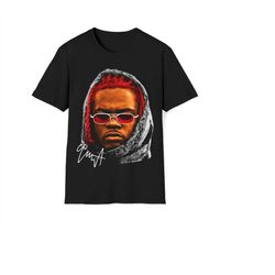 gunna unisex softstyle t-shirt, gunna rap tee concert merch album 90s poster graphic tee