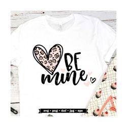 valentine svg, leopard print heart svg file, be mine svg, valentines day svg files, love svg designs, pink leopard print