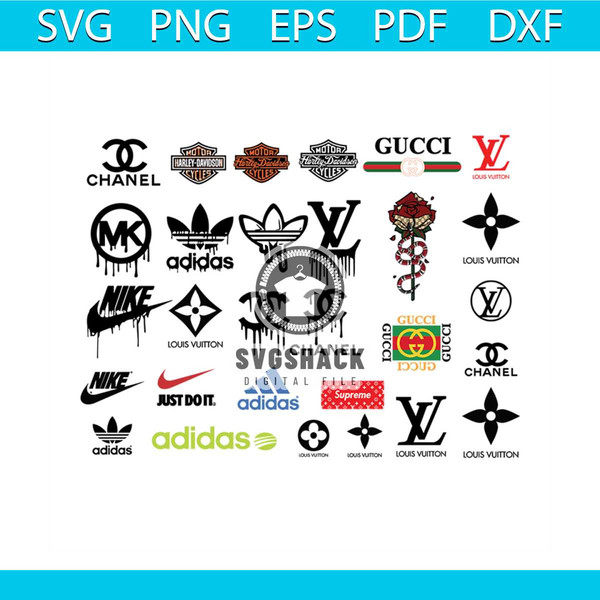 Logo brand Bundle svg, Fashion logo svg, Bundle svg, shirt l - Inspire ...
