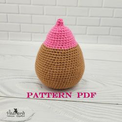Breast Model 4 amigurumi crochet pattern