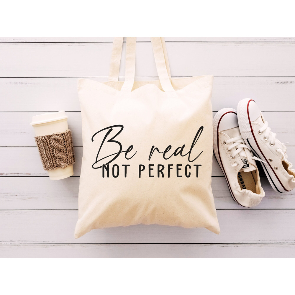 Be real not perfect SVG PNG, svg cut files for Cricut, Self love svg, Inspirational svg, Kindness svg, tshirt, boho svg, front pocket svg - 5.jpg