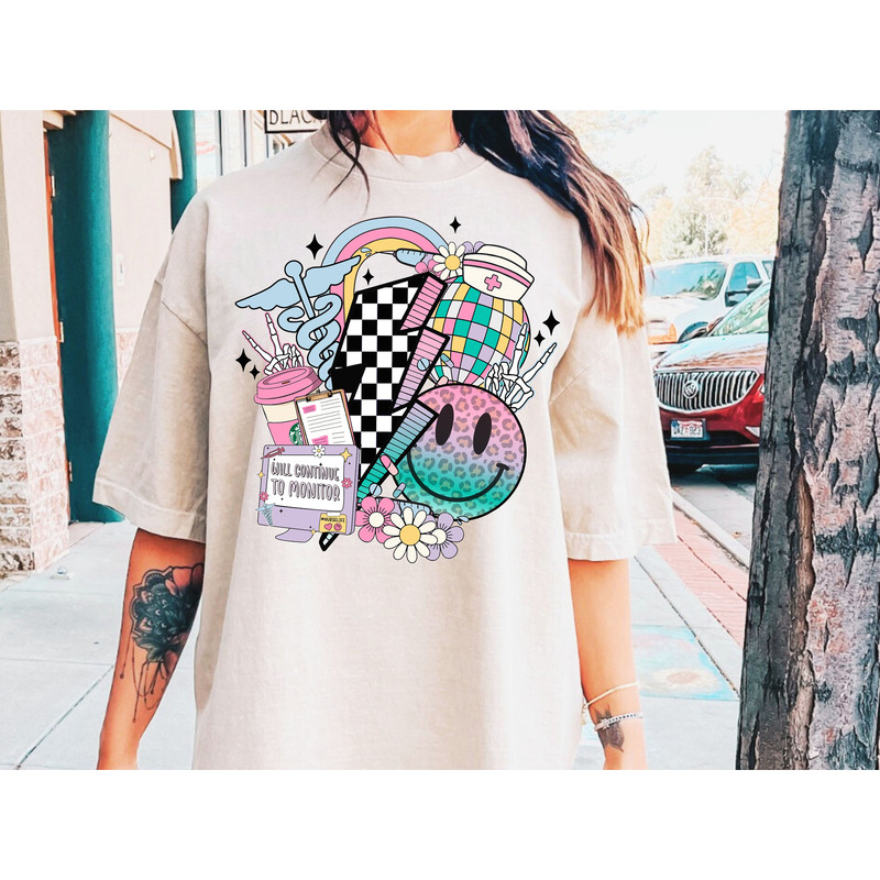 DIGITAL Nurse Png Retro Nurse Design Occupation Design Sublimation School Png Sublimation Design Medical Design Cute Nurse Tshirt Design - 3.jpg