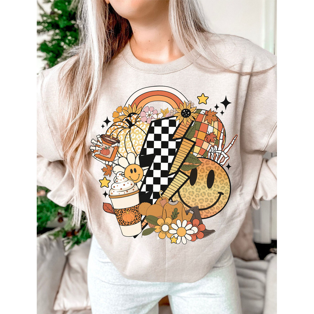Fall vibes png sublimation design, retro fall sublimation,pumpkin png, fall clipart png, digital download, trendy fall design - 1.jpg