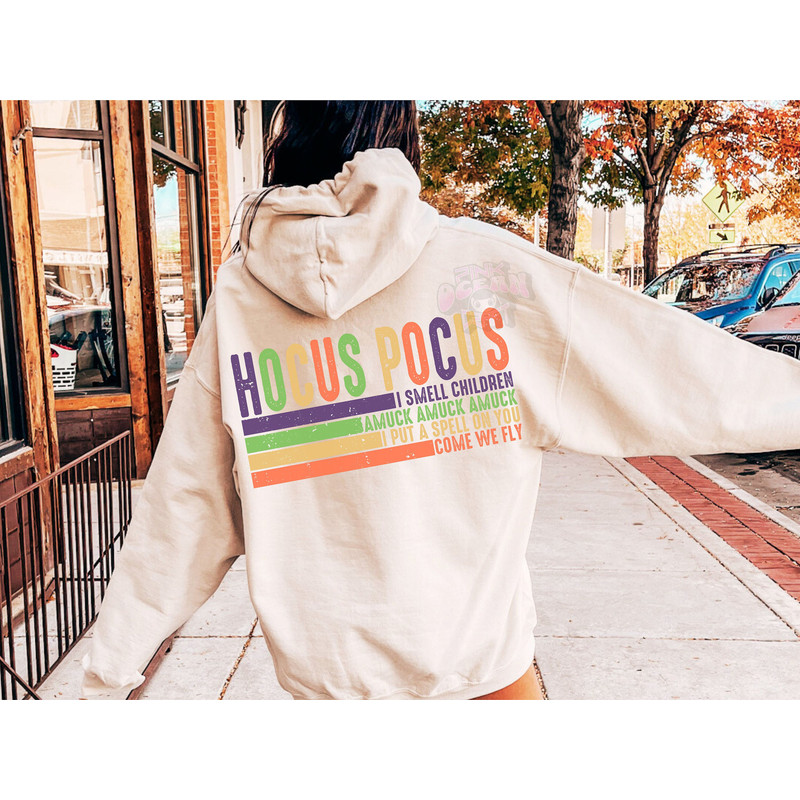 Groovy Hocus Pocus PNG SVG, Retro Halloween Sublimation, Sanderson Sisters It's Just a Bunch of, Fall Shirt PNG Design, Hocus Pocus Junkie - 3.jpg