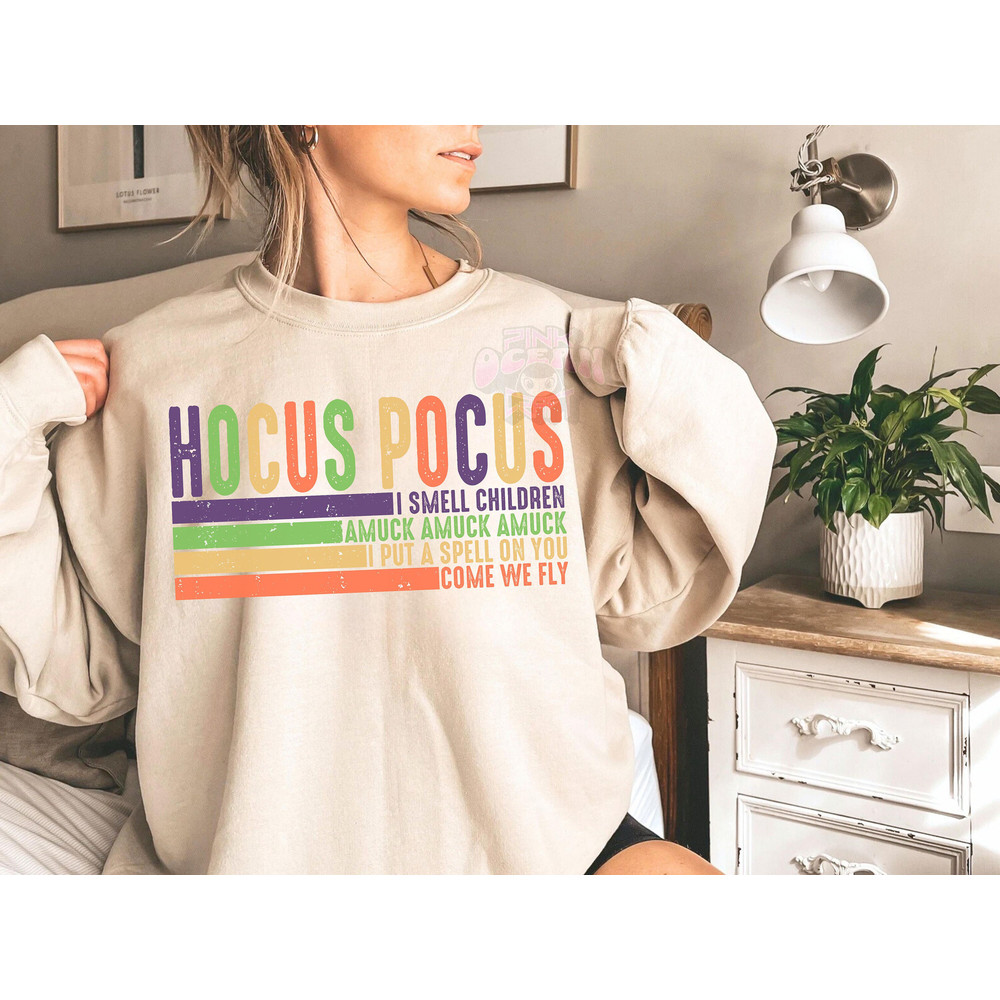 Groovy Hocus Pocus PNG SVG, Retro Halloween Sublimation, Sanderson Sisters It's Just a Bunch of, Fall Shirt PNG Design, Hocus Pocus Junkie - 5.jpg