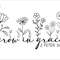 Grown in Grace Svg, Flower Svg, Plant Svg, Christian Svg, Faith Svg, Jesus Svg, Bible Quotes Shirt Svg, Png, Cricut cut file, Png - 4.jpg