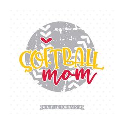 softball mom svg, distressed softball svg file, grunge softball svg, iron on transfer shirt design for softball mom, sof