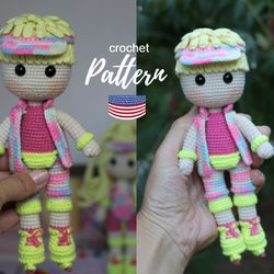 Crochet Ken pattern amigurumi Eng PDF
