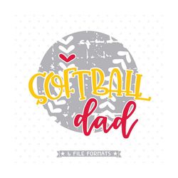 softball dad svg, distressed softball svg file, grunge softball svg, iron on transfer shirt design for softball dad, sof