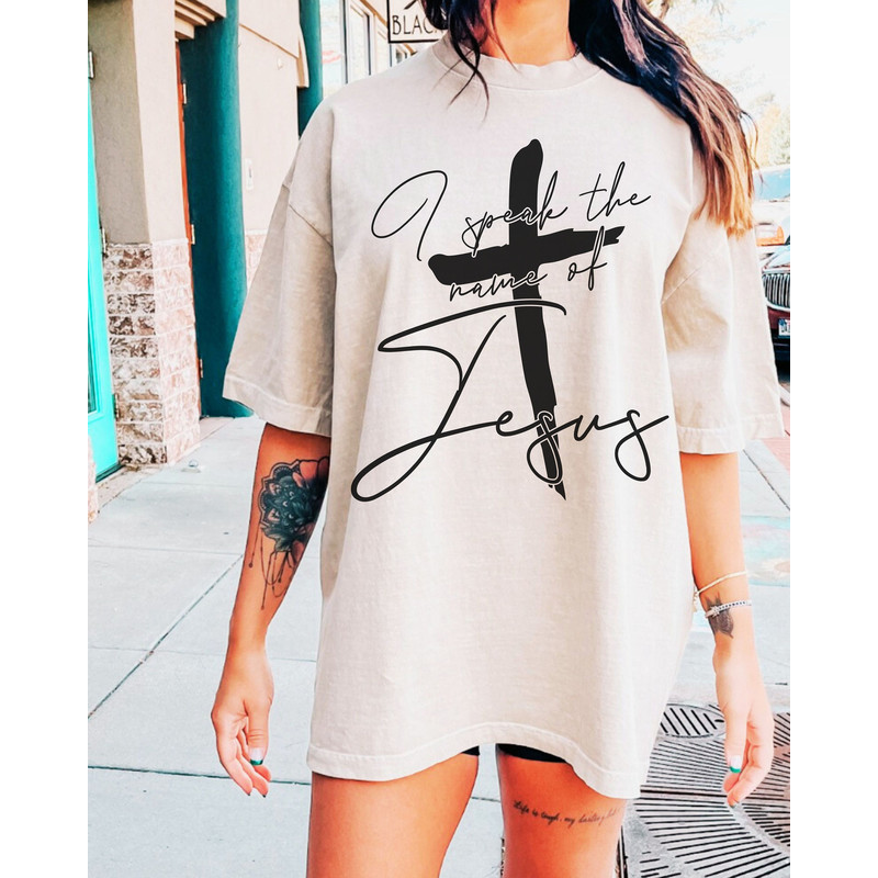 I Speak The Name Of Jesus SVG PNG, Jesus Svg, Bible Svg, Faith Svg, Christian Lyrics Svg, Katy Nichole Svg, Religious Song, Easter Svg - 4.jpg