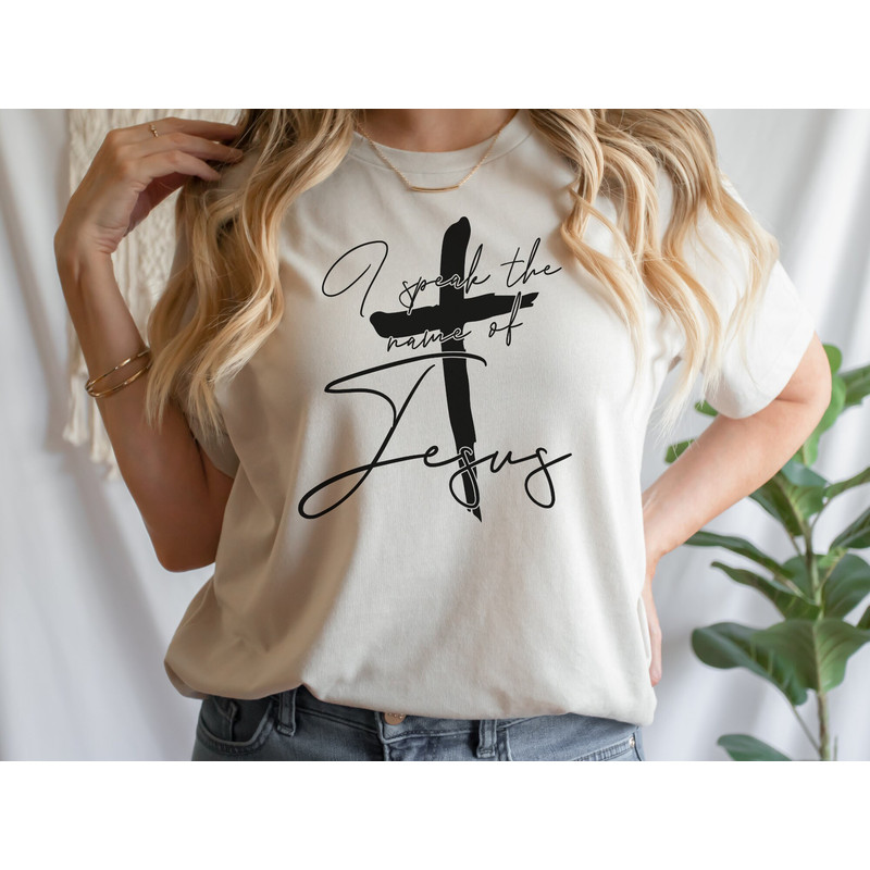 I Speak The Name Of Jesus SVG PNG, Jesus Svg, Bible Svg, Faith Svg, Christian Lyrics Svg, Katy Nichole Svg, Religious Song, Easter Svg - 5.jpg
