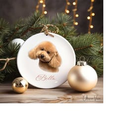 personalized pet ornament, custom ceramic ornaments, custom dog ornament, custom cat ornament, pet memorial gift, dog or