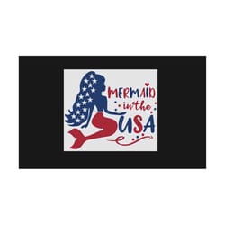mermaid in the usa svg, american dream svg, american myth svg, funny quotes svg, 4th of july svg