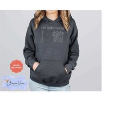 i love social distancing hoodie, introvert hoodie, anti social, gamer gift, social anxiety, funny shirt, cute sweatshirt