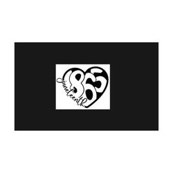 juneteenth 1865 heart svg, black history svg, black pride svg, afro melanin svg
