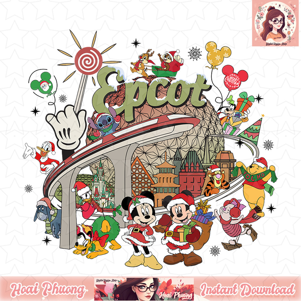 Christmas Mouse And Friends PNG , Merry Christmas Png, Christmas Mickey Png, Christmas Squad Png, Cartoon Movie Png, Christmas. disney png 62.jpg