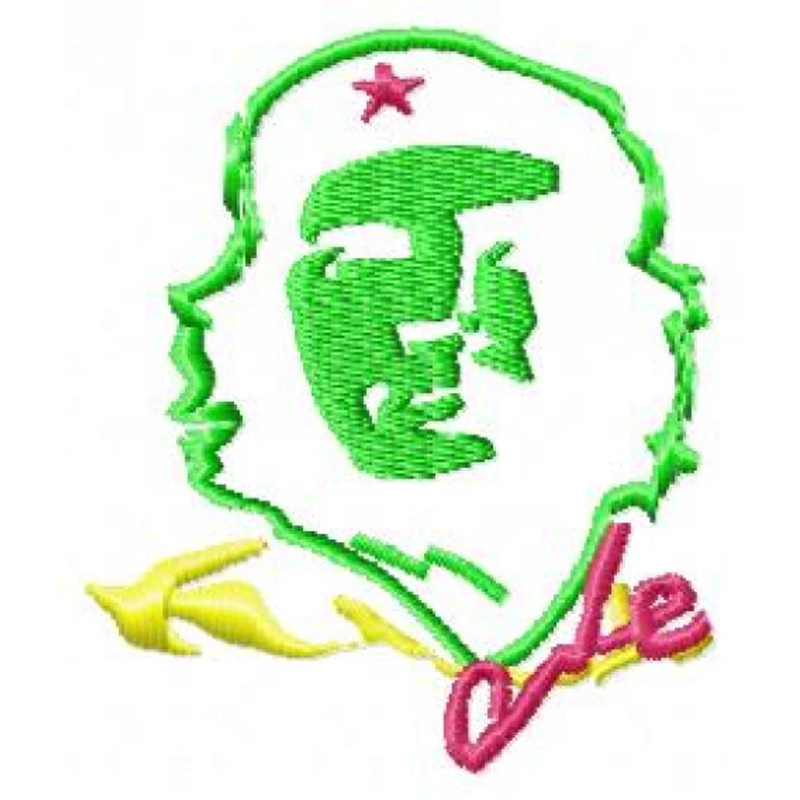 Chegevara embroidery design