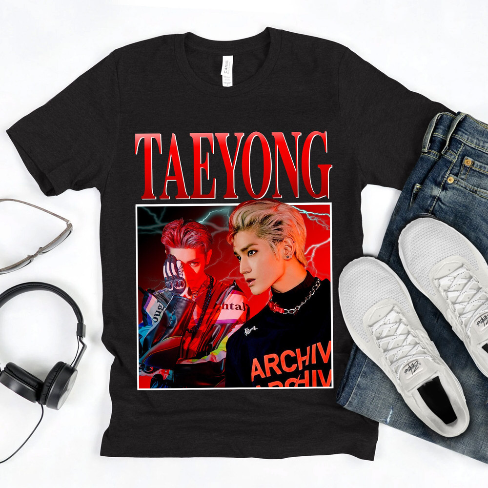 NCT Taeyong Graphic Tees for Men and Women, Taeyong NCT Vintage Unisex T-Shirt, NCT 127 Fan's Gifts, Korean Fashion-2.jpg