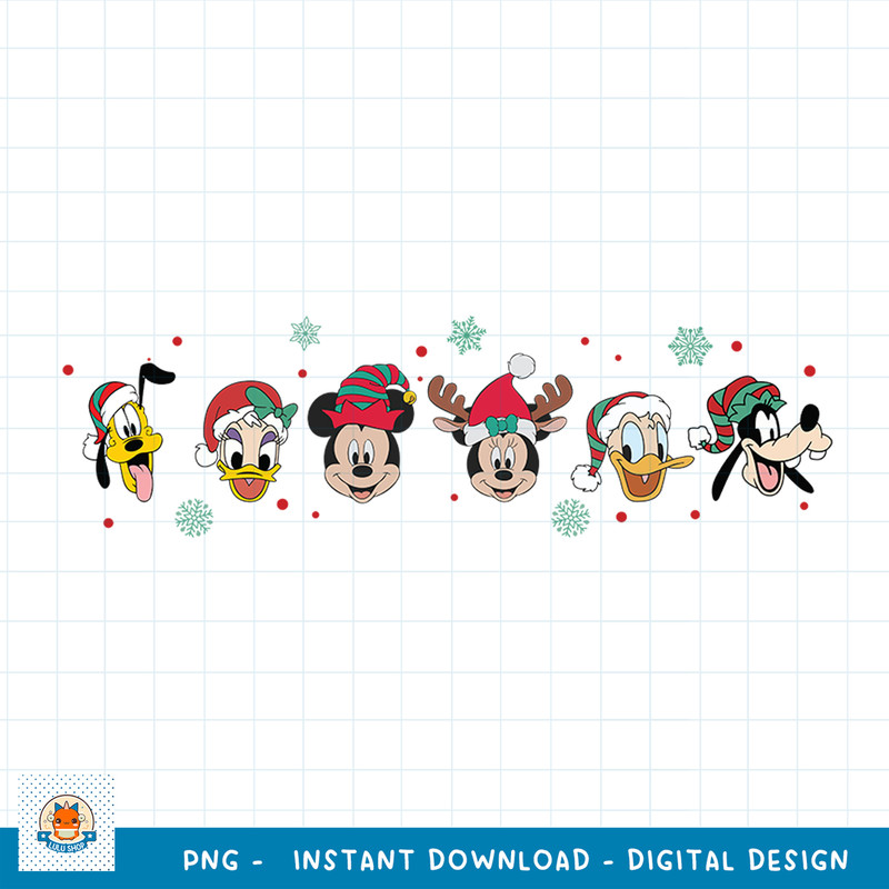 Christmas Mouse And Friends PNG , Merry Christmas Png, Mickey Png, Christmas Squad Png, Cartoon Movie Png, Christmas. disney png 4.jpg