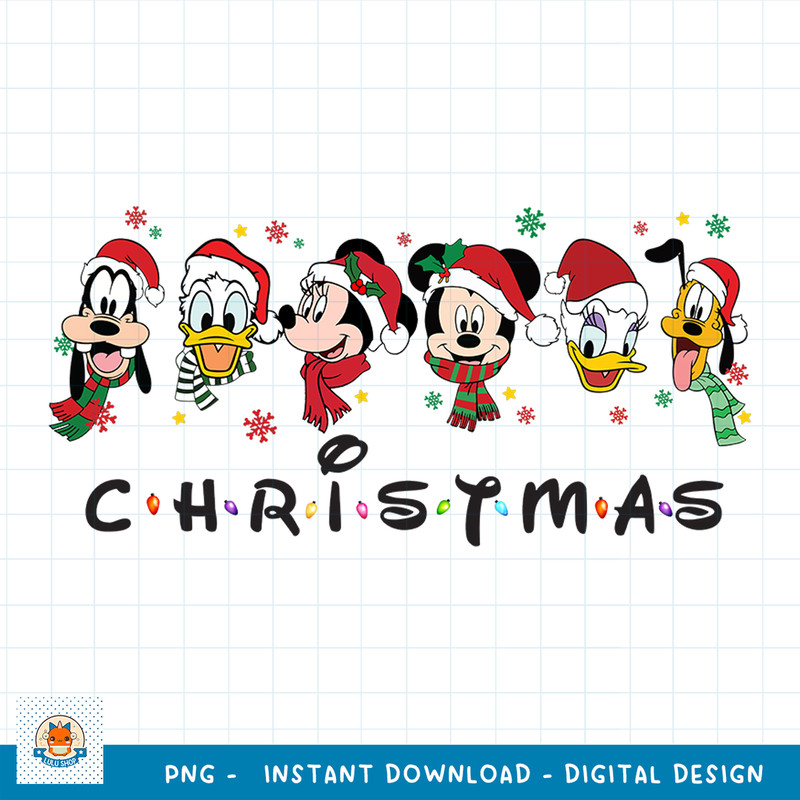 Christmas Mouse And Friends PNG , Merry Christmas Png, Mickey Png, Christmas Squad Png, Cartoon Movie Png, Christmas. disney png 5.jpg
