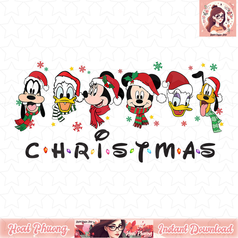 Christmas Mouse And Friends PNG , Merry Christmas Png, Mickey Png, Christmas Squad Png, Cartoon Movie Png, Christmas. disney png 5.jpg
