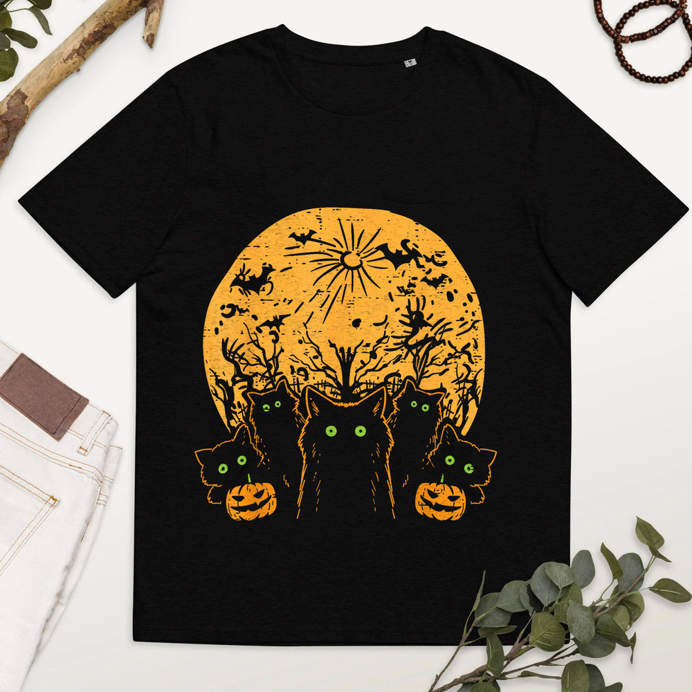 Black Cats Full Moon Halloween Animal Pet Men Women Kids, Black Cat Shirt, Halloween Black Cat Tee, Moon Halloween Shirt-12.jpg