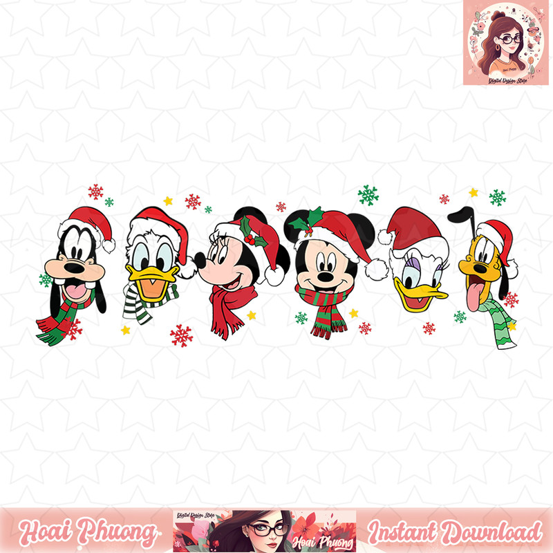 Christmas Mouse And Friends PNG , Merry Christmas Png, Mickey Png, Christmas Squad Png, Cartoon Movie Png, Christmas. disney png 6.jpg