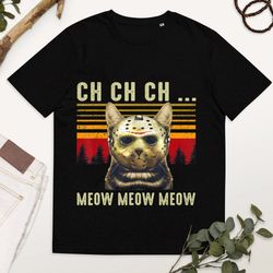 meow meow scary friday costume halloween cat, halloween costume, scary cat halloween shirt, , halloween cat shirt, meow