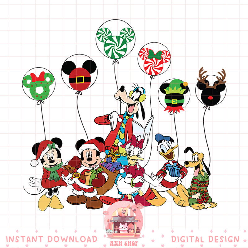 Christmas Mouse And Friends PNG , Merry Christmas Png, Mickey Png, Christmas Squad Png, Cartoon Movie Png, Christmas. disney png 16.jpg