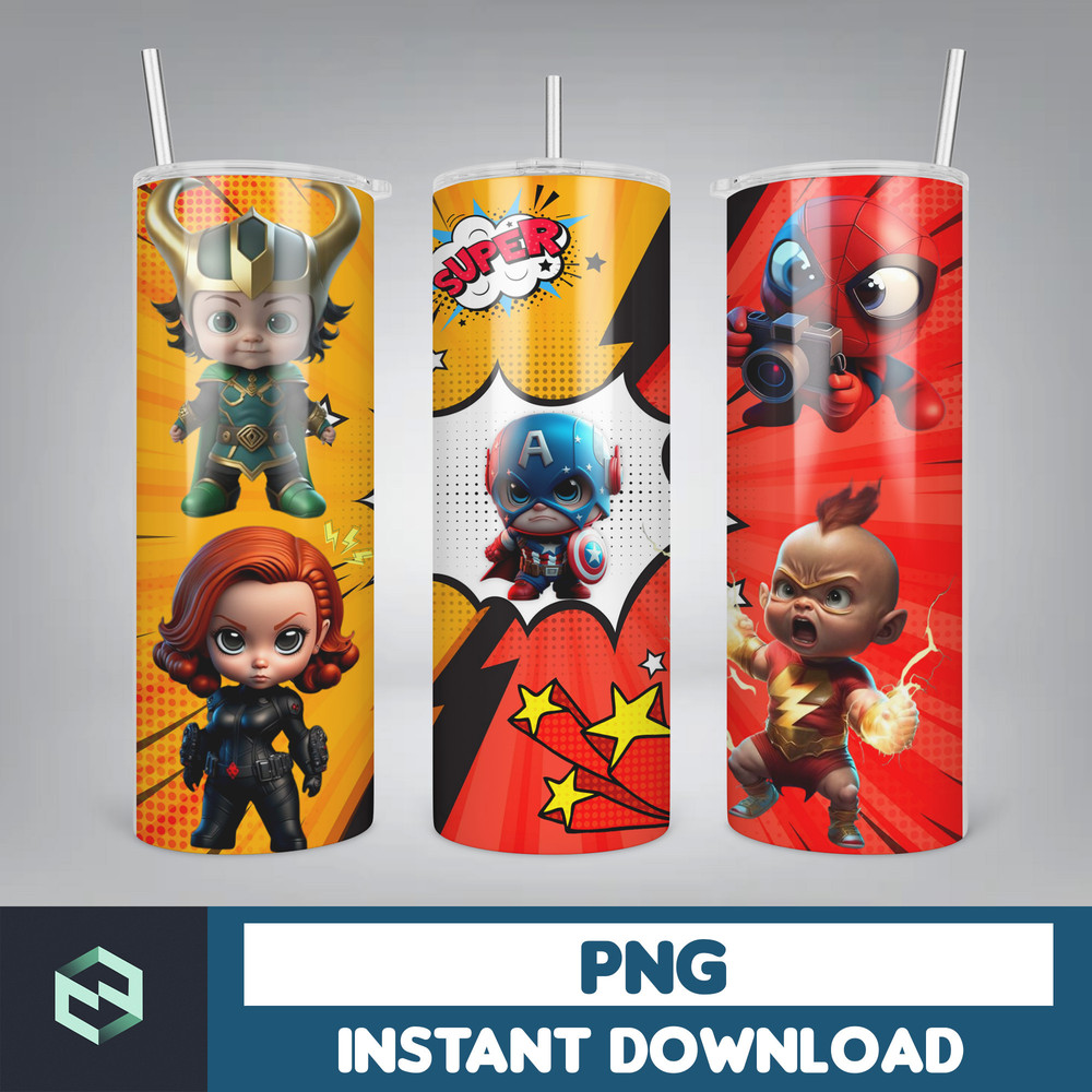 Marvels Tumbler Wrap, 20 oz Marvel Heroes Tumbler Skinny, Superheros Tumbler Wrap, Spiderman Tumbler, Avengers Tumbler (23).jpg