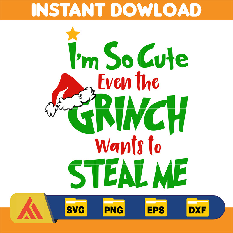 Grinch SVG, Grinch Christmas Svg, Grinch Face Svg, Grinch Hand Svg, Clipart Cricut Vector Cut File, Instant Download (399).jpg