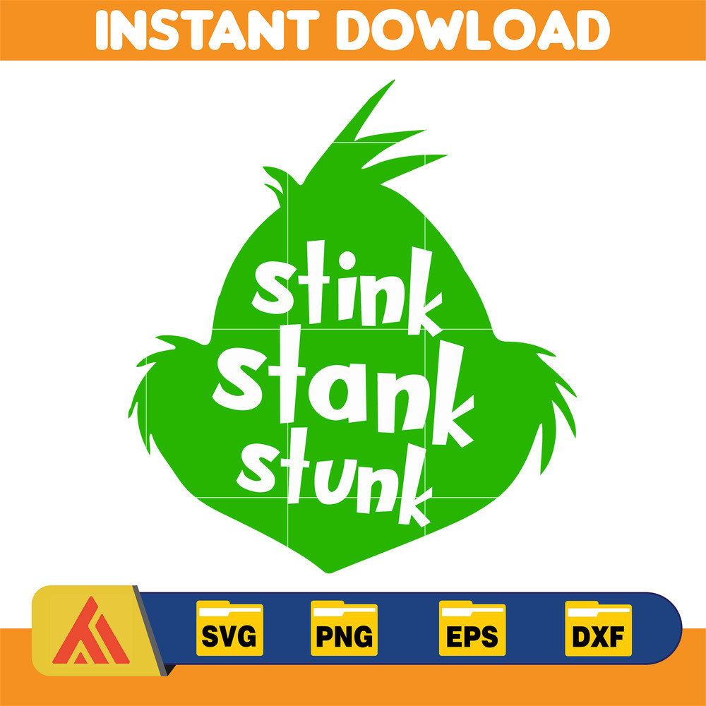 Grinch SVG, Grinch Christmas Svg, Grinch Face Svg, Grinch Hand Svg, Clipart Cricut Vector Cut File, Instant Download (414).jpg