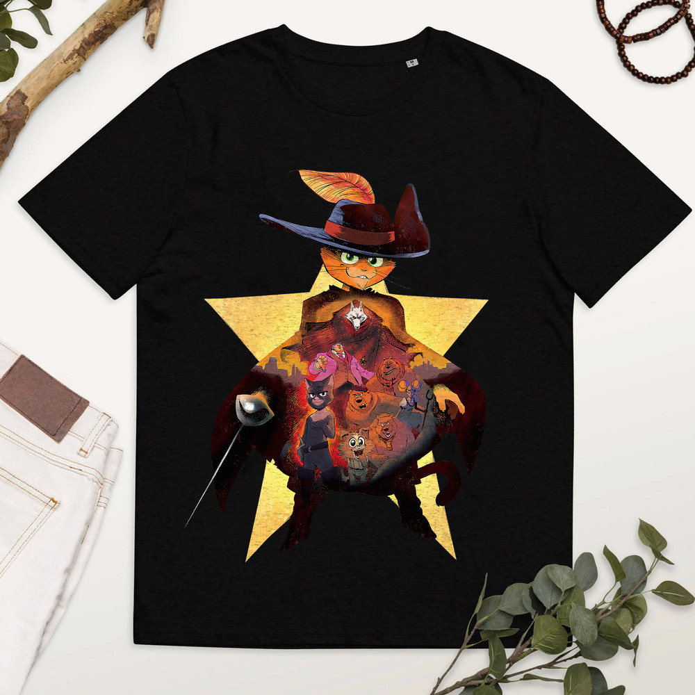 Halloween Family Puss in Boots Shirt, Puss In Boots Family Shirt, Cat Family Shirt, Vintage Cartoon Shirt, Cat Lover Tee, Halloween Costume-7.jpg