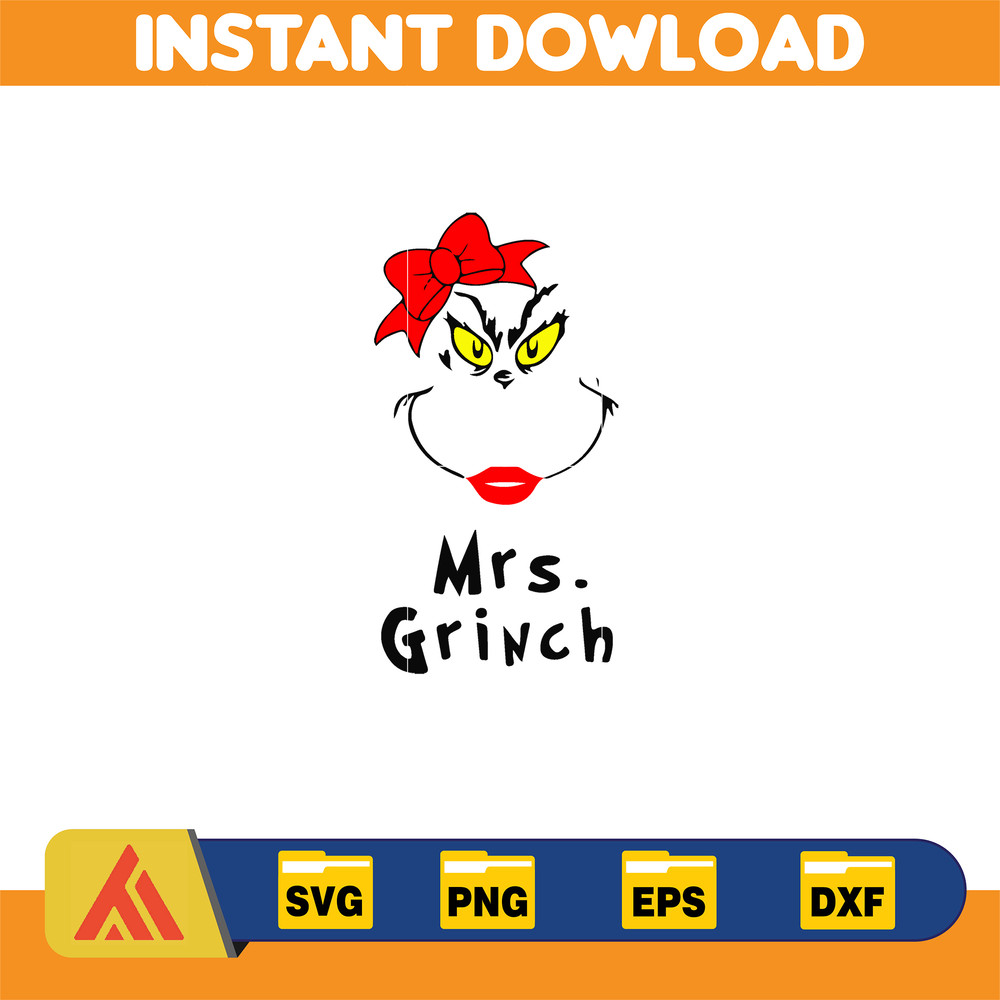 Grinch SVG, Grinch Christmas Svg, Grinch Face Svg, Grinch Hand Svg, Clipart Cricut Vector Cut File, Instant Download (425).jpg