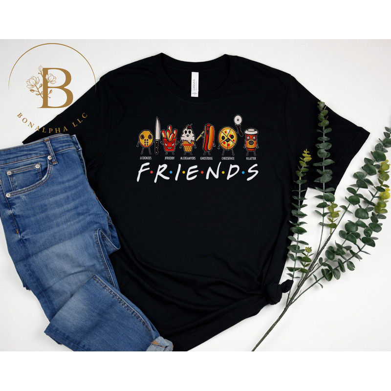 Halloween Friends Shirt, Halloween Shirt, Halloween T shirt, Horror Movie Shirt, Horror Friends, Halloween Crewneck, Friends Halloween Gift-6.jpg