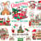 Mickey Friends Merry Christmas Png Bundle