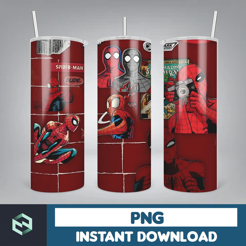 Marvels Tumbler Wrap, 20 oz Marvel Heroes Tumbler Skinny, Superheros Tumbler Wrap, Spiderman Tumbler, Avengers Tumbler (123).jpg