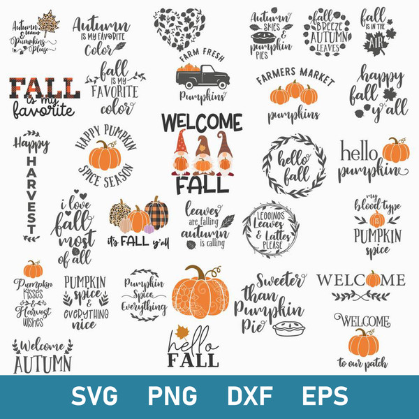 Autumn Bundle Svg, Fall Svg, Pumpkin Spice Svg, Autumn Quotes Svg, Png Dxf Eps File (2).jpg