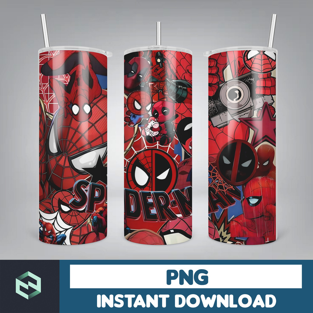 Marvels Tumbler Wrap, 20 oz Marvel Heroes Tumbler Skinny, Superheros Tumbler Wrap, Spiderman Tumbler, Avengers Tumbler (126).jpg