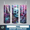Halloween Tumbler Wrap, 20 oz Skinny Tumbler Sublimation Design, Straight Tumbler Wrap PNG, Spooky Fall PNG (10).jpg