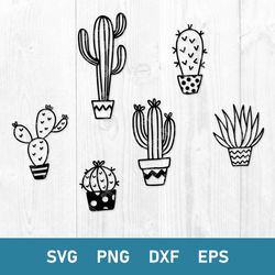 Bundle Cactus Svg, Cactus Svg, Succulent Svg, Png Dxf Eps File