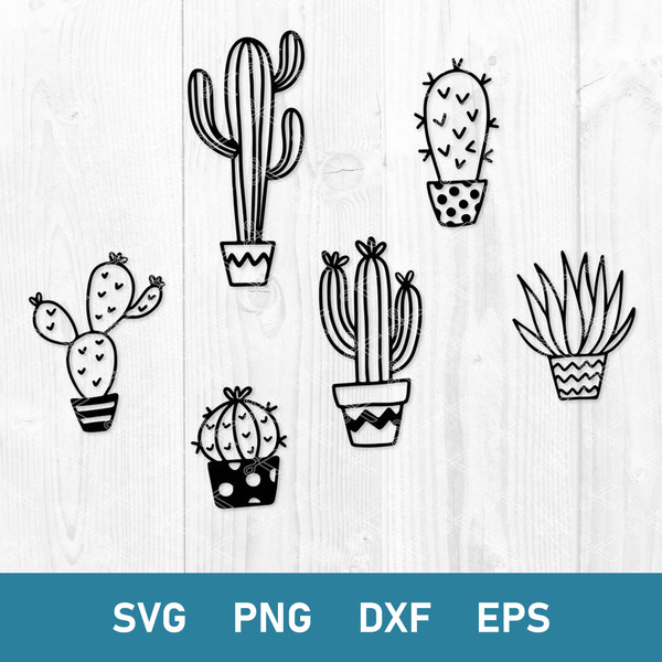 Bundle Cactus Svg, Cactus Svg, Succulent Svg, Png Dxf Eps File.jpg