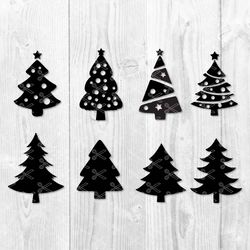 Bundle Christmas Tree Svg, Christmas Tree Svg, Tree Svg, Christmas Svg, Png Dxf Eps file