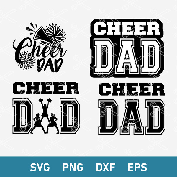 Cheer Dad Bundle Svg, Cheer Dad Svg, Cheerleadeader Svg, Png Dxf Eps Digital File.jpeg