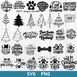Christmas Funny Bundle Svg, Christmas Quotes Svg, Christmas Svg, Png Dxf, Eps Digital File