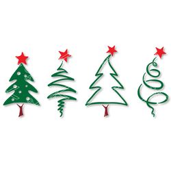 Christmas Tree Bundle Svg, Christmas Tree Svg, Christmas Tree Clipart, Christmas Tree Cricut Svg, Instant Download