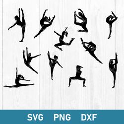 Dancer Bundle Svg, Dancer Svg, Dancing Svg, Png Dxf Digital File