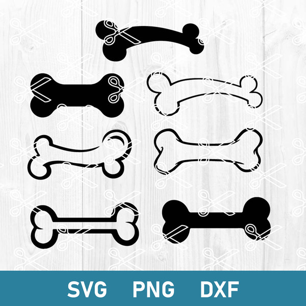Dog Bone Bundle Svg, Dog Svg, Bone Svg, Png Dxf Eps Digital File.jpg