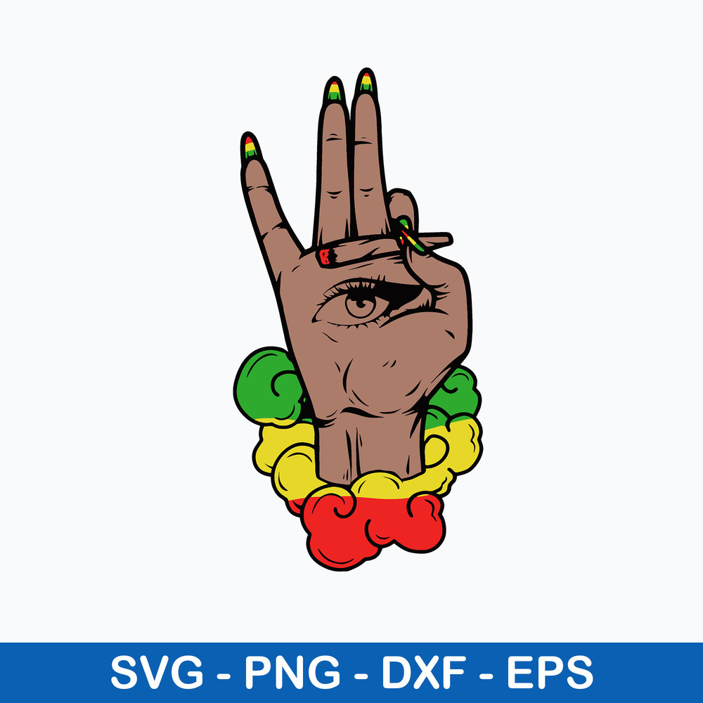 Female Hands Rolling Cigarette Svg, Png Dxf Eps File.jpeg